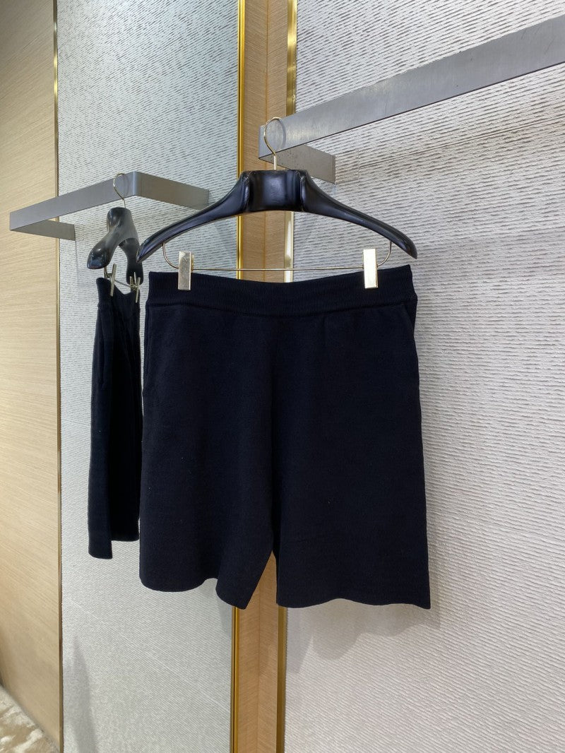Jacquard Shorts Black