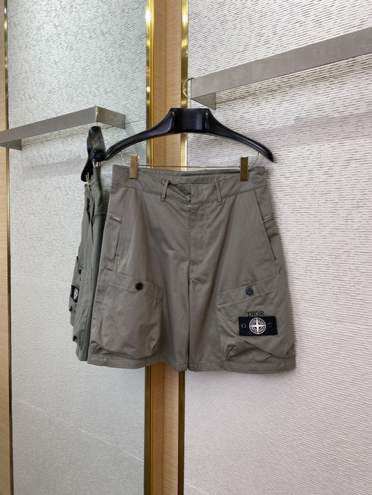 Grey Worker Shorts