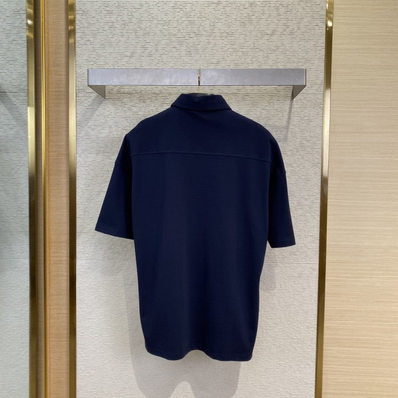 Diamond Embroidered Polo Shirt