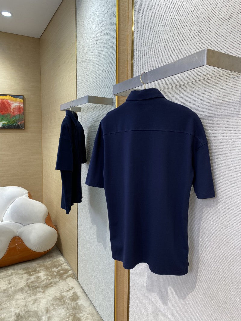 Diamond Embroidered Polo Shirt