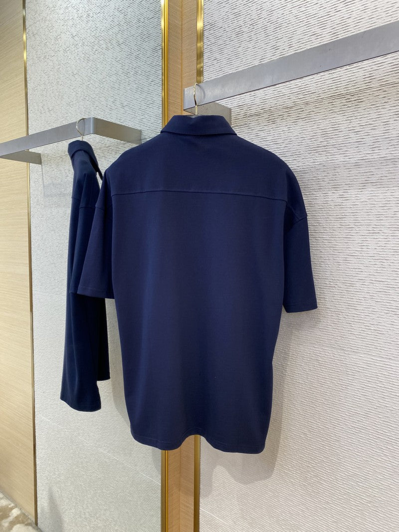 Diamond Embroidered Polo Shirt