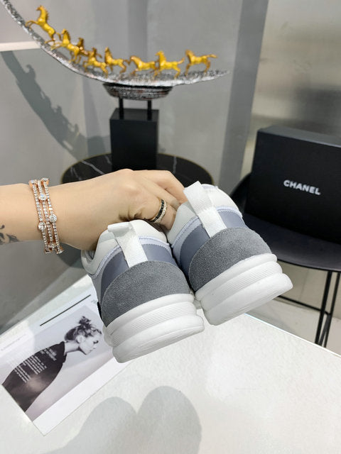 CC Black, Grey & White Low Top Trainer
