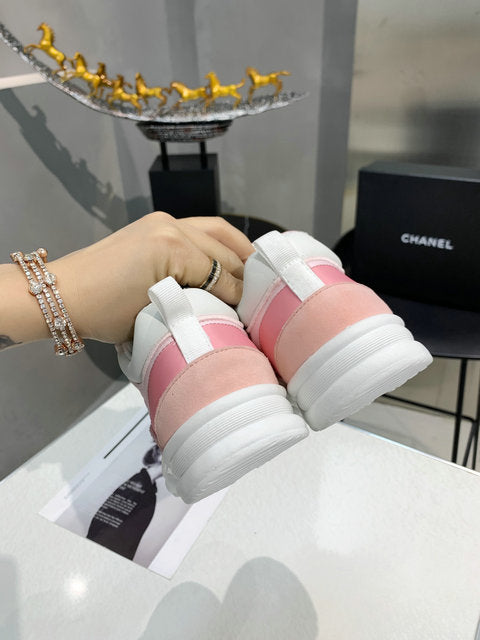 CC Pink Low Top Trainer