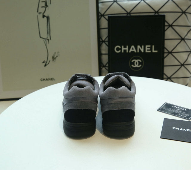 CC Black & Grey Low Top Trainer