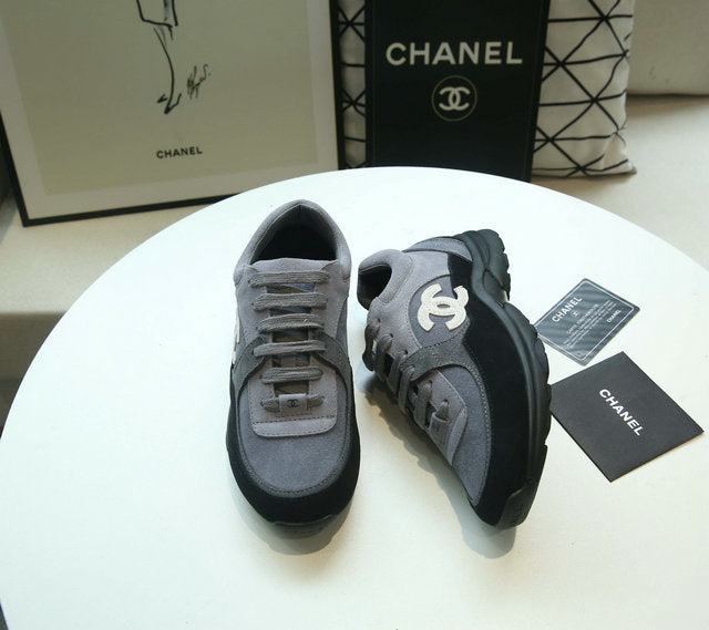 CC Black & Grey Low Top Trainer