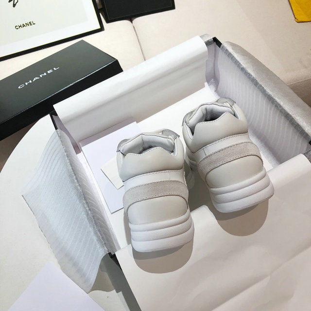 CC White Low Top Trainer