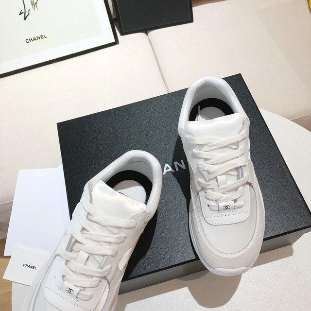 CC White Low Top Trainer