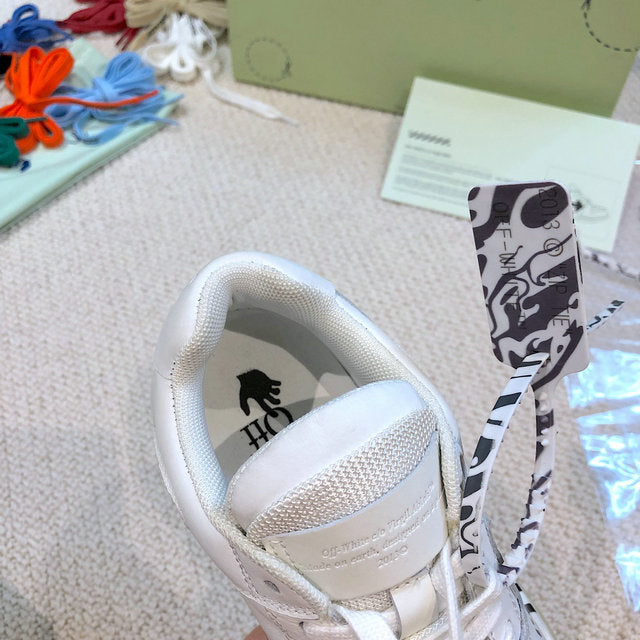 Off-White Blue & White Out Of Office