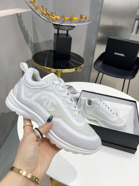 CC Grey Low Top Trainer