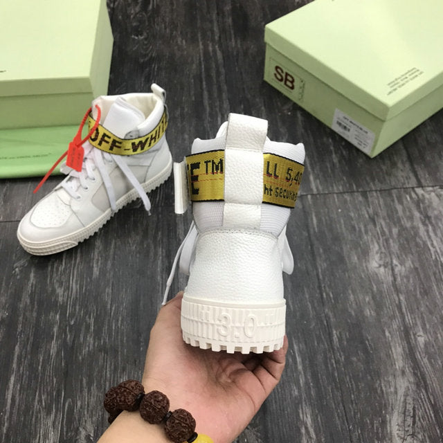 Off-White Grey, White & Black High Court 3.0
