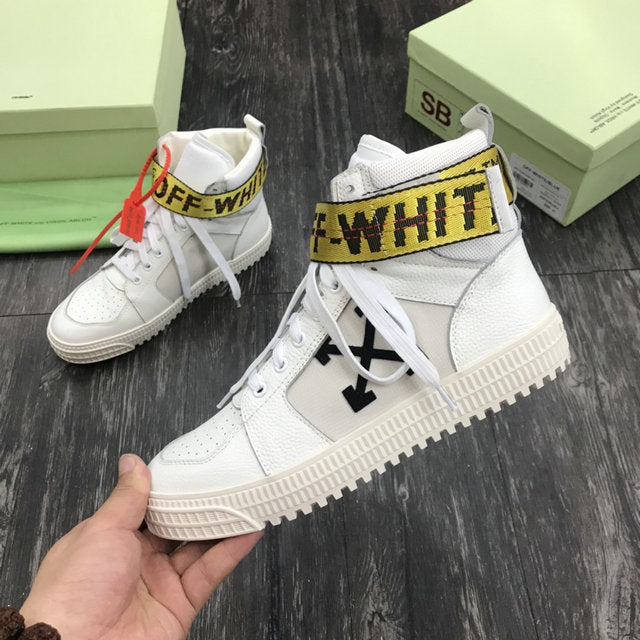 Off-White Grey, White & Black High Court 3.0