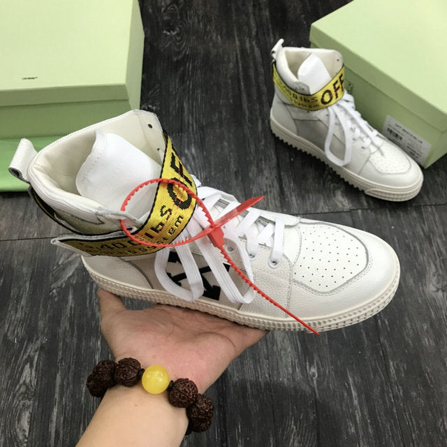 Off-White Grey, White & Black High Court 3.0