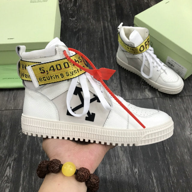 Off-White Grey, White & Black High Court 3.0