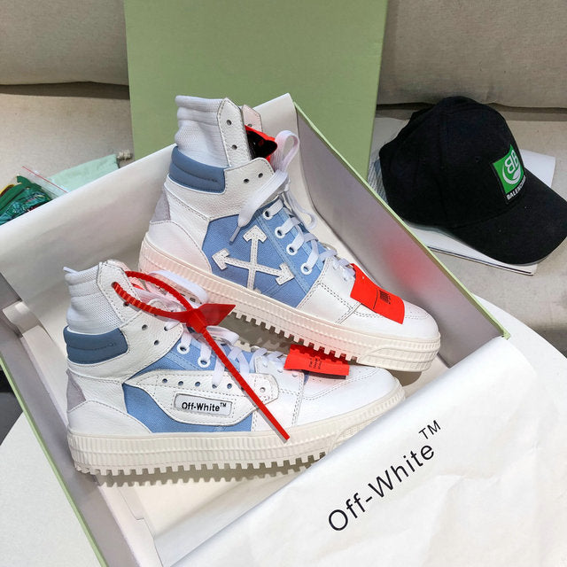 Off-White Blue & White High Court 3.0