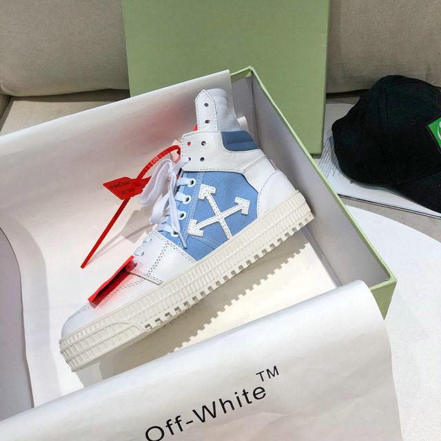 Off-White Blue & White High Court 3.0