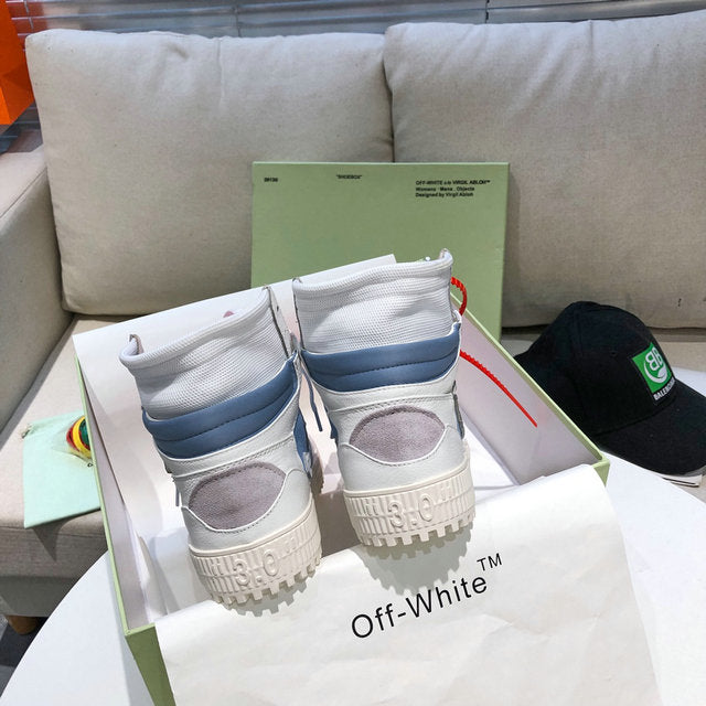 Off-White Blue & White High Court 3.0