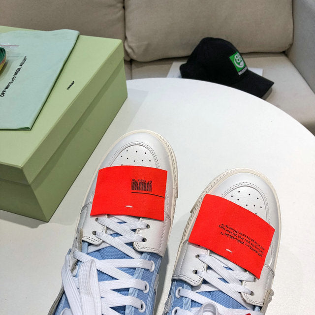 Off-White Blue & White High Court 3.0