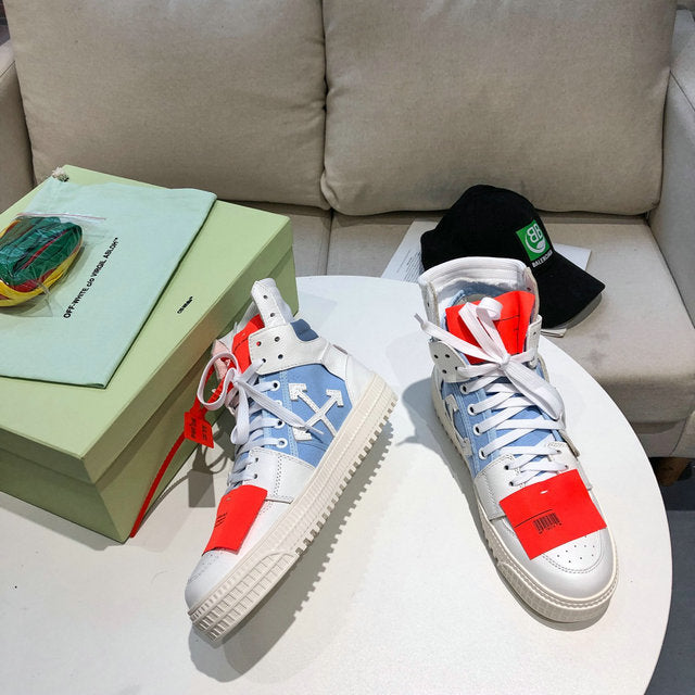 Off-White Blue & White High Court 3.0