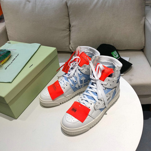 Off-White Blue & White High Court 3.0