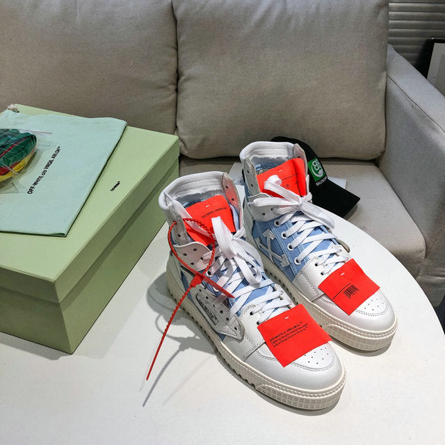 Off-White Blue & White High Court 3.0