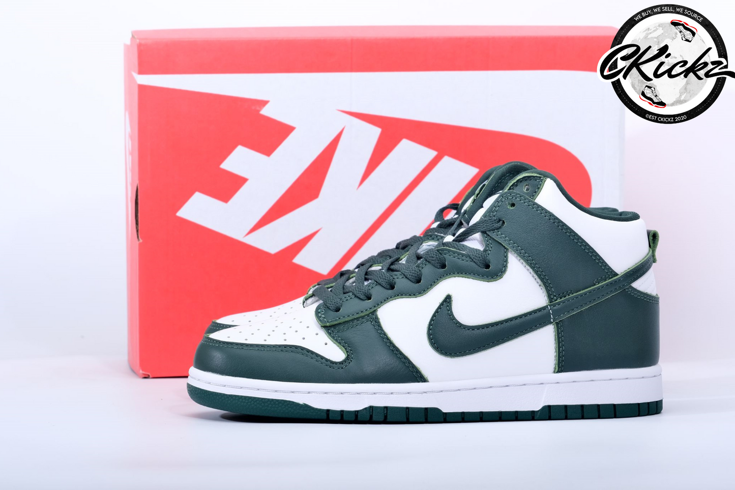 NK Dunk High Retro Green