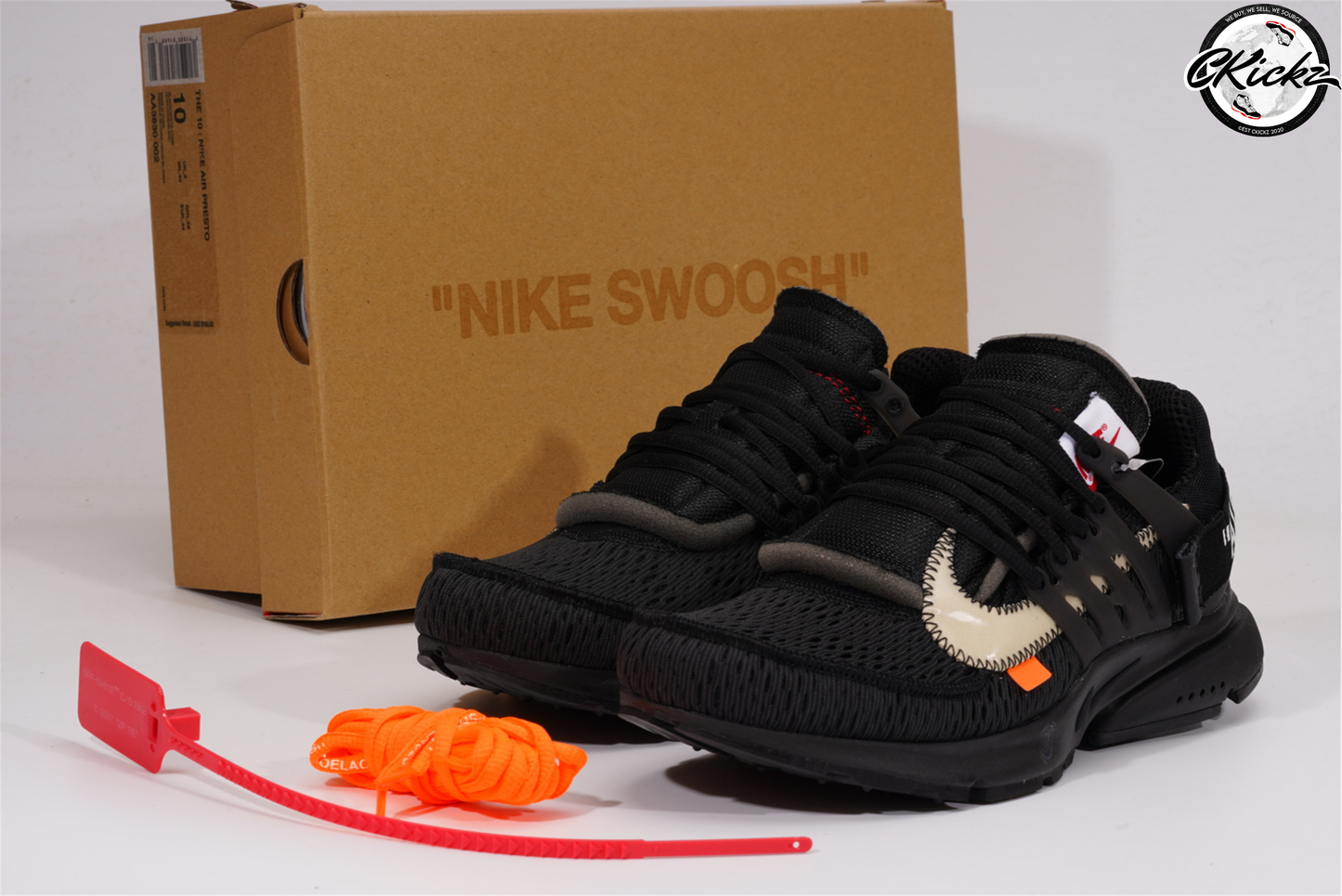 Off White X Air Presto 2.0 Black