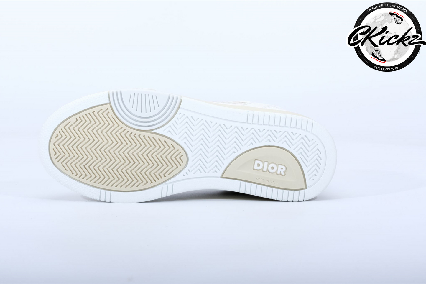 Retro Crest Mesh Low White & Beige