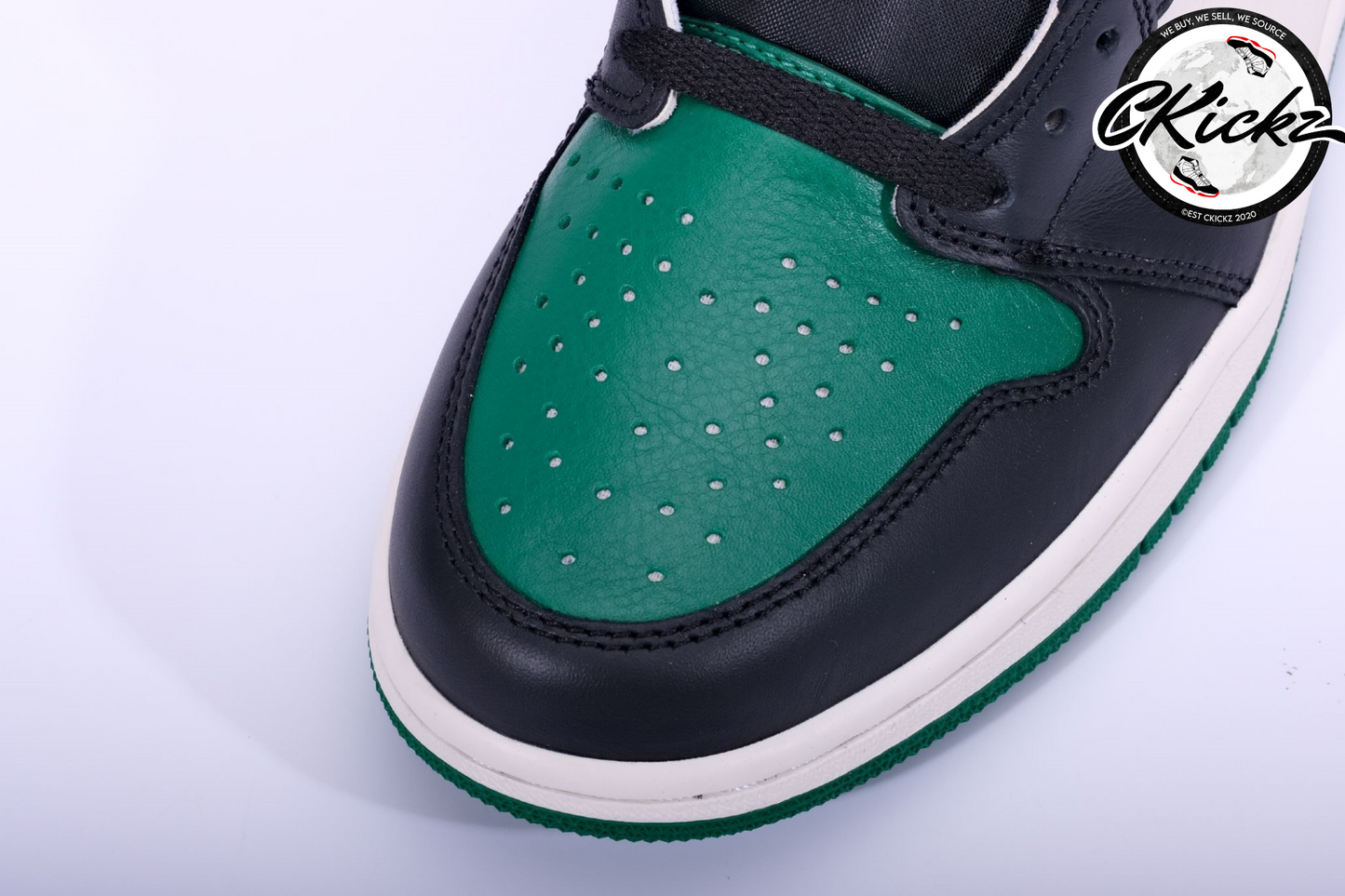Retro High Pine Green Trainers