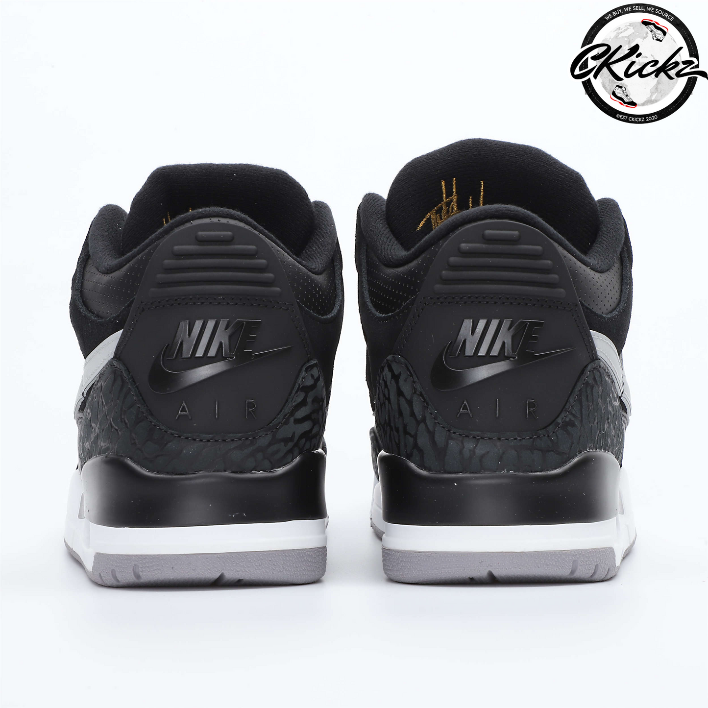 J3 Retro Tinker Black Cement Gold
