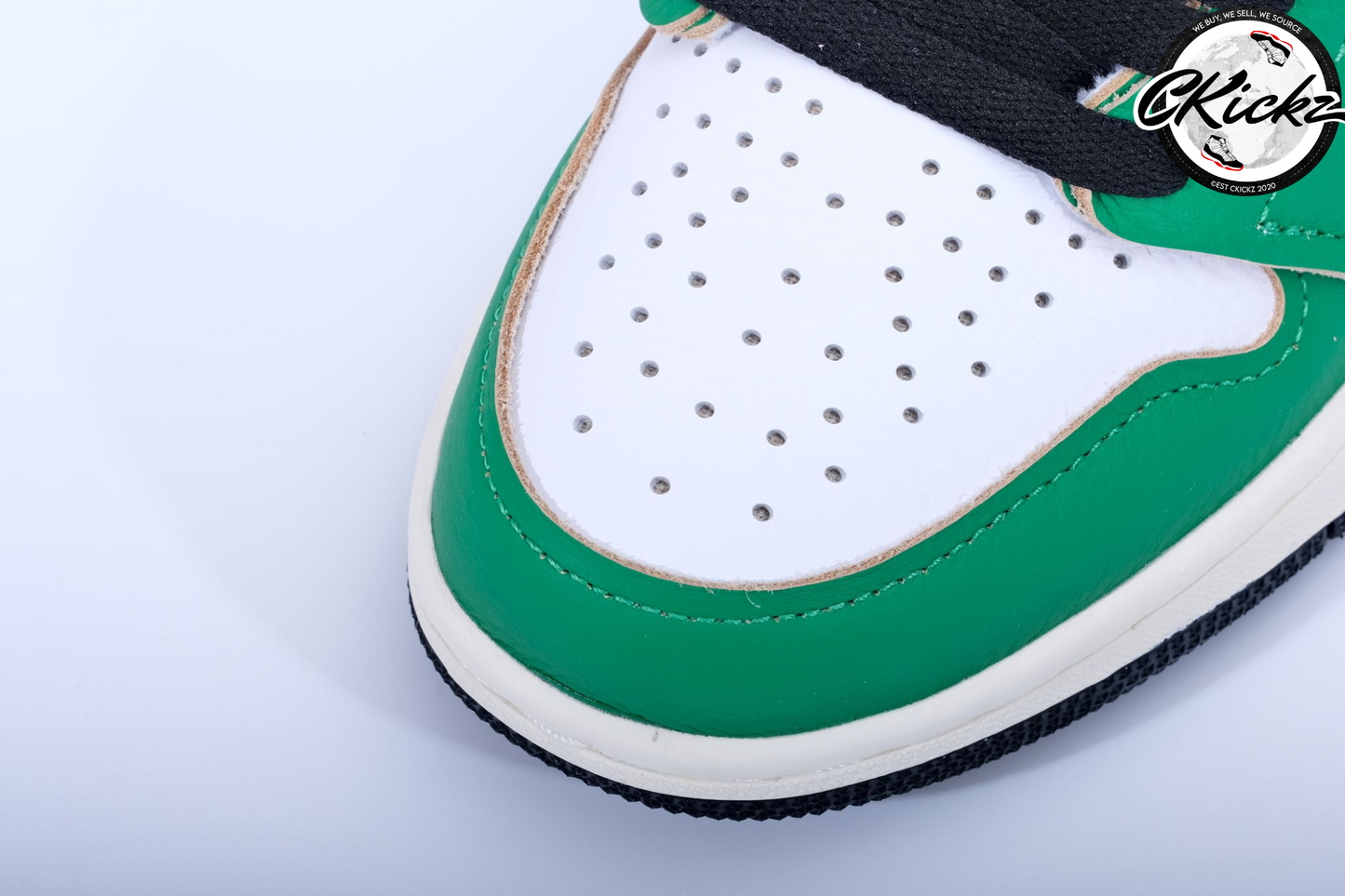 Retro High Lucky Green Trainers