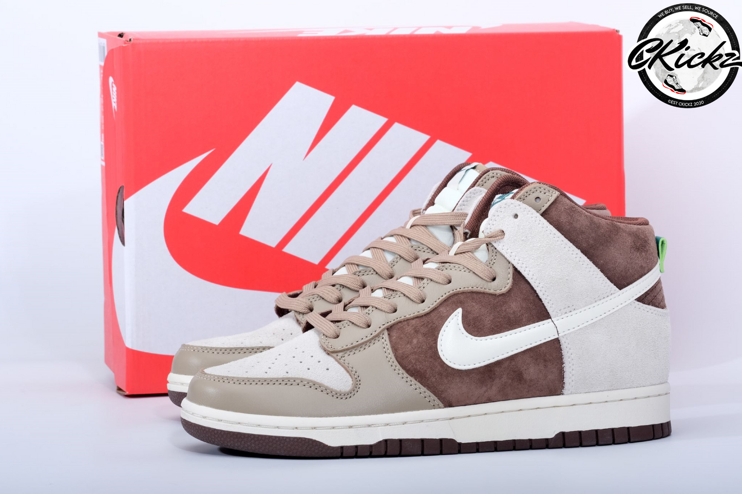 Nike Dunk High Retro Light Chocolate
