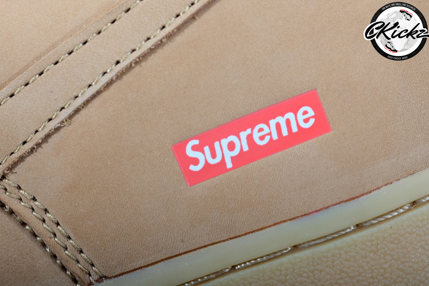 Supreme X AF1 Flax