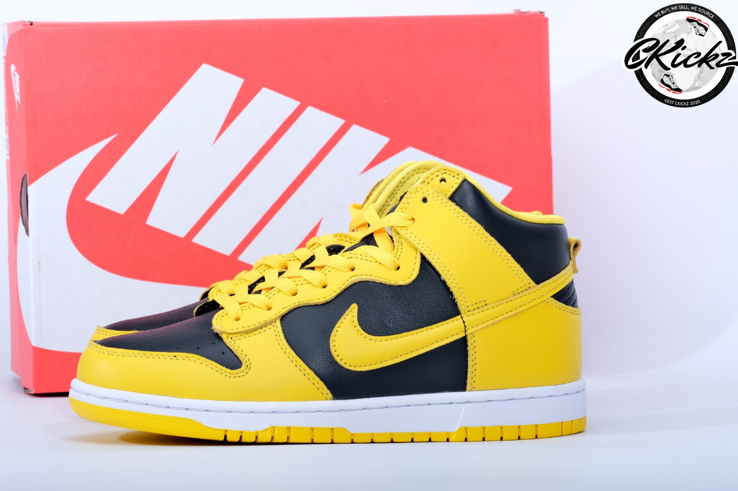 NK Dunk High Retro Varsity Maize