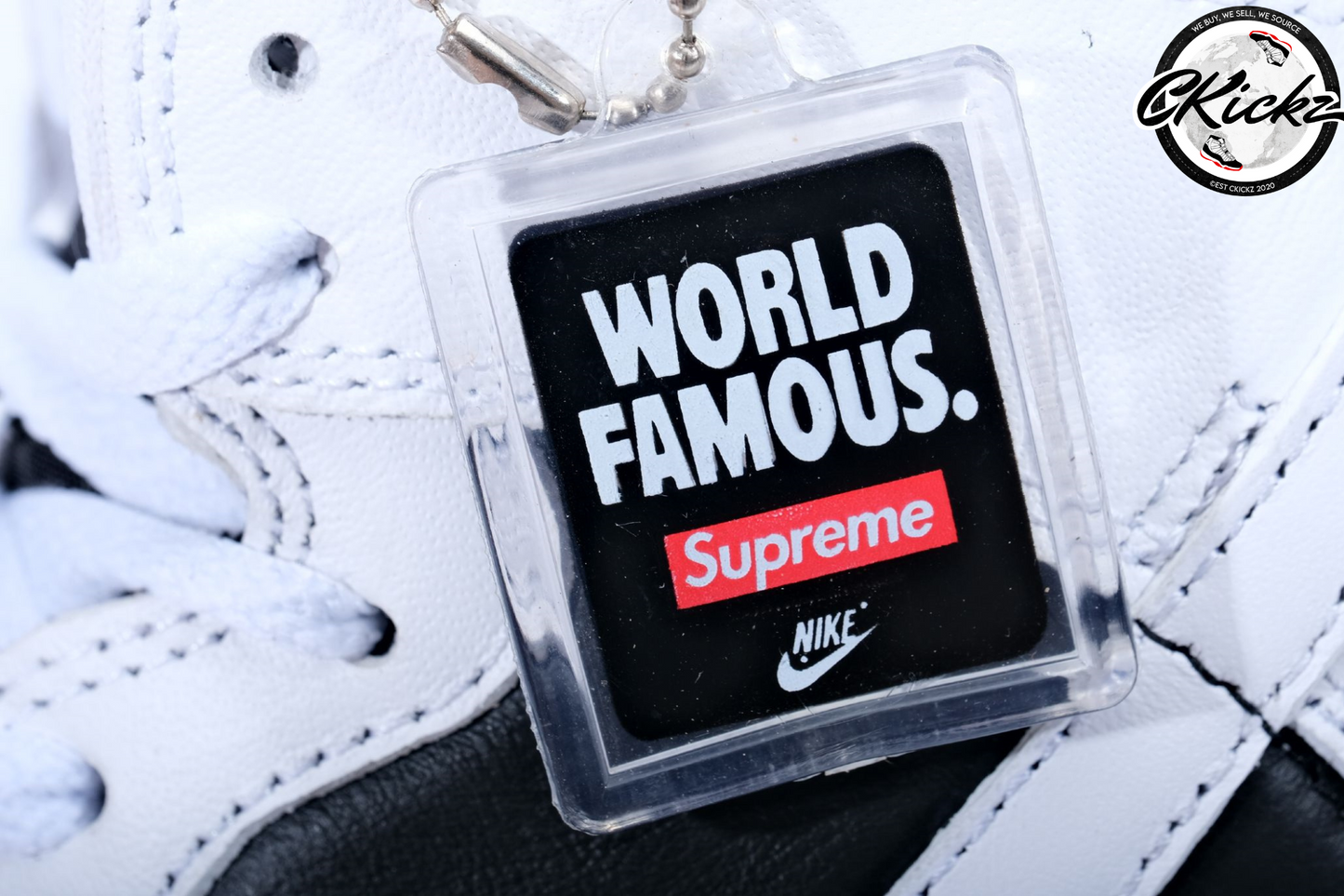 Supreme x NK SB Dunk High By Any Mean Black