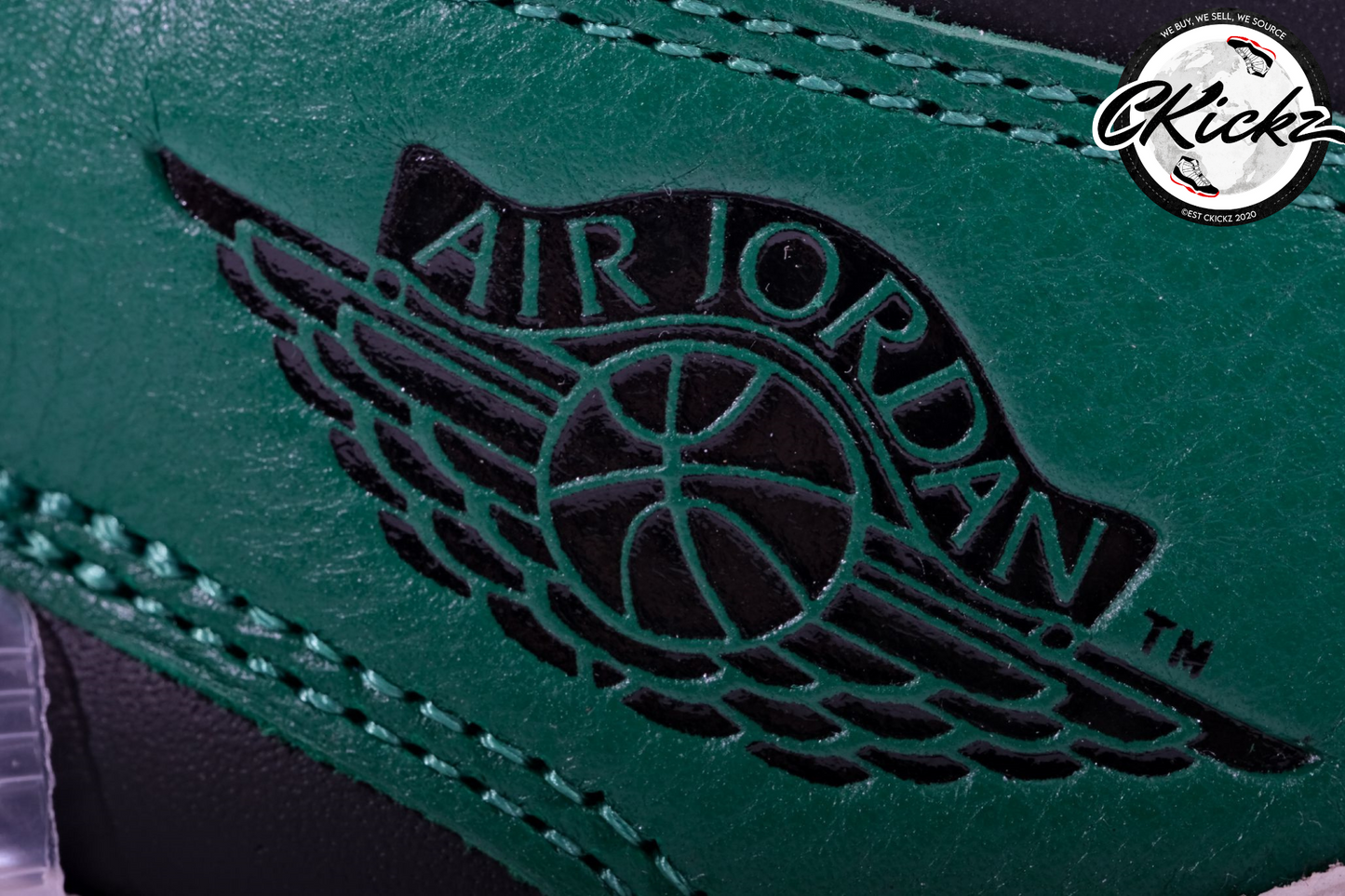Retro High Pine Green Trainers
