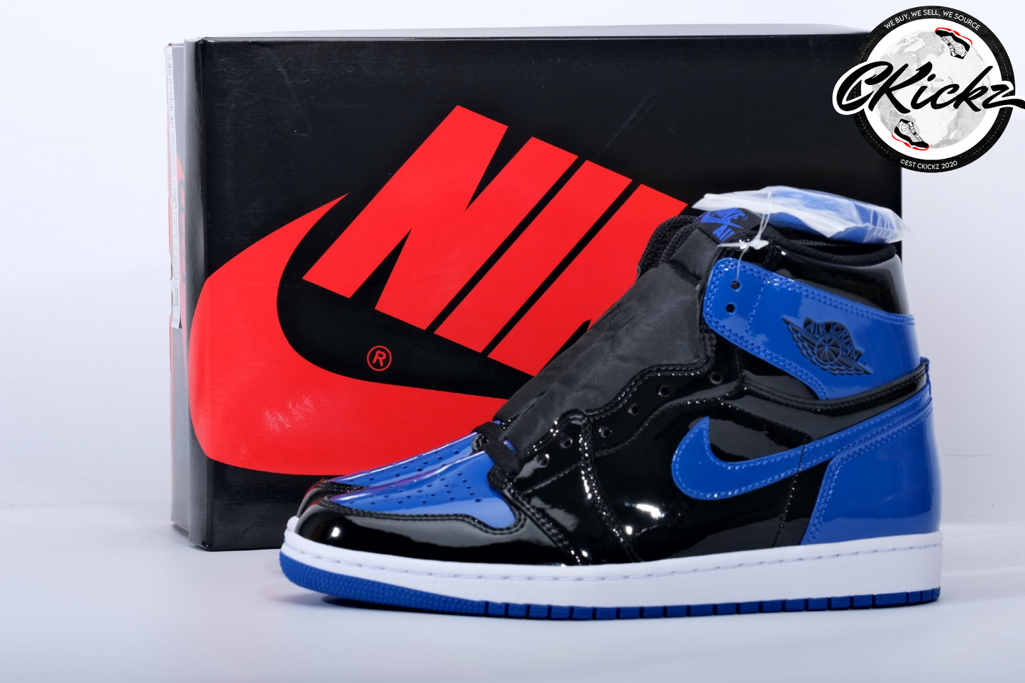 High OG Patent Royal Trainers