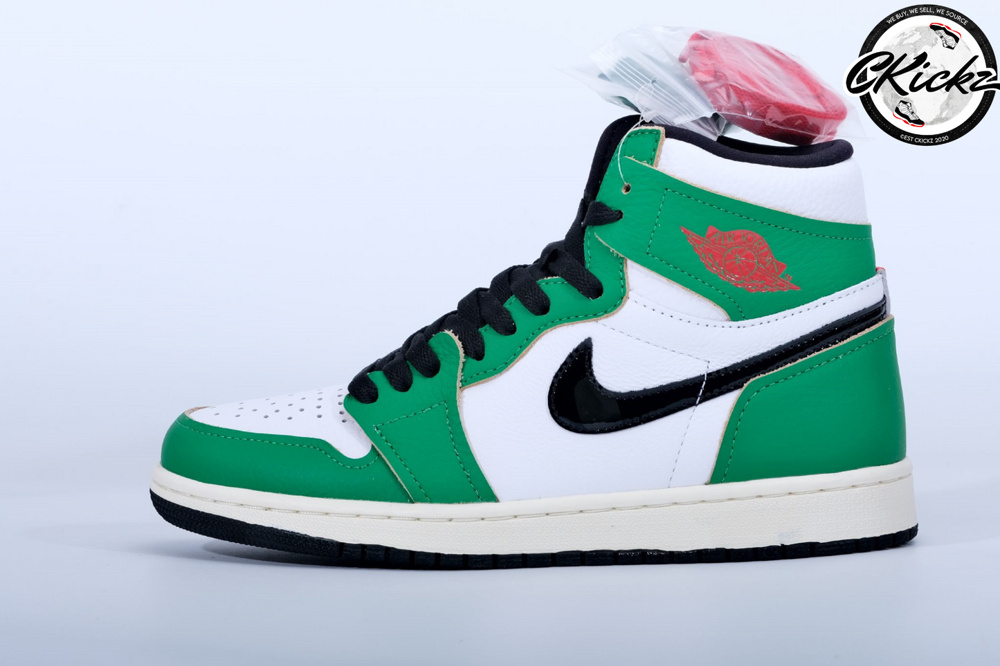 Retro High Lucky Green Trainers