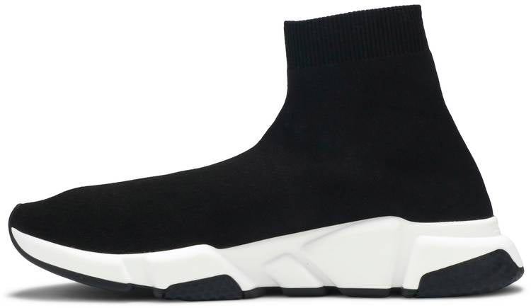 Balenci Speed Trainer Black White Sole
