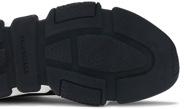 Balenci Speed Trainer Black White Sole