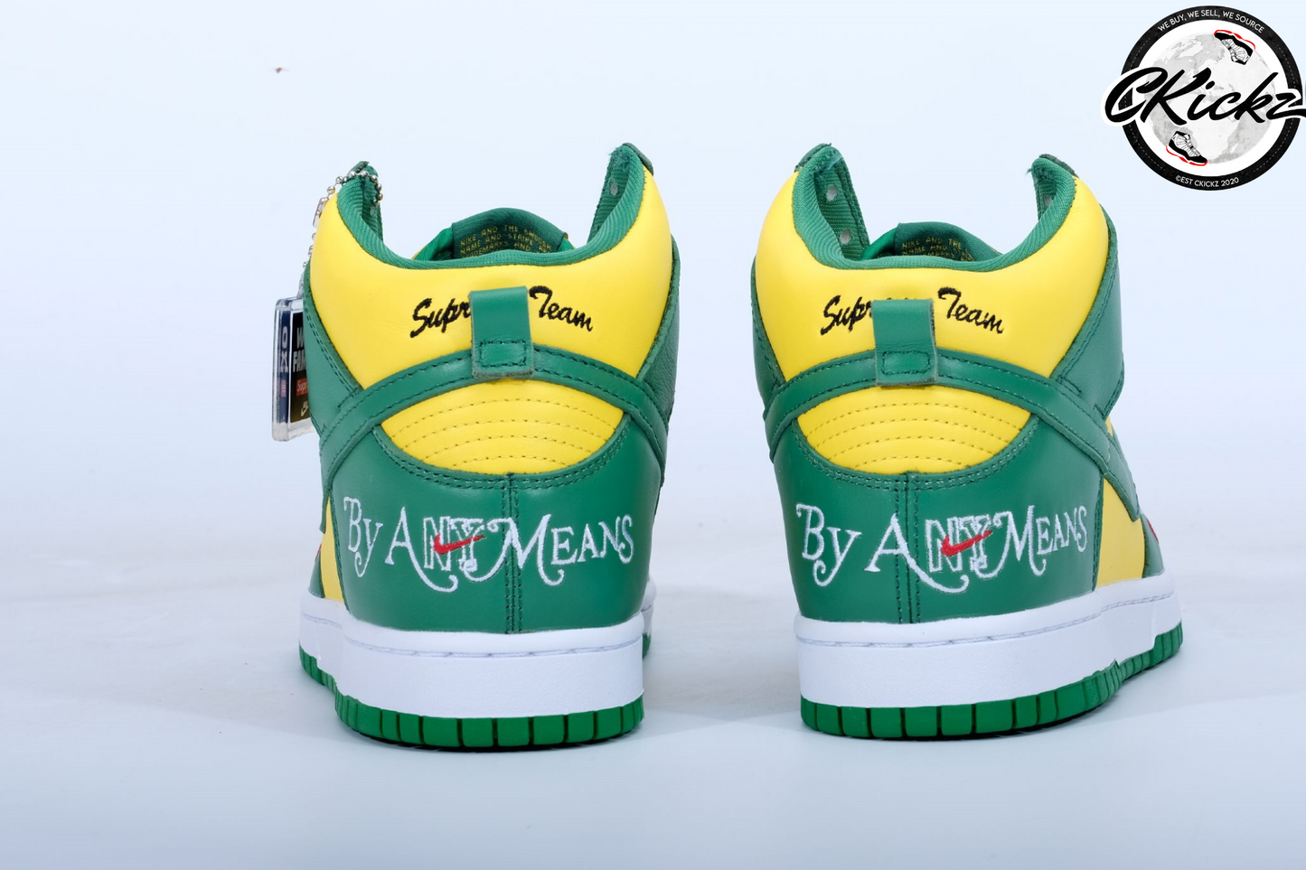 Supreme x NK SB Dunk High By Any Mean Brazil