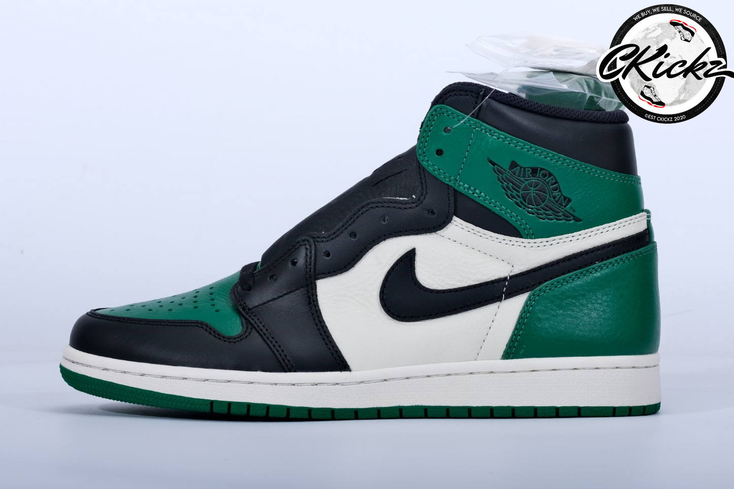 Retro High Pine Green Trainers
