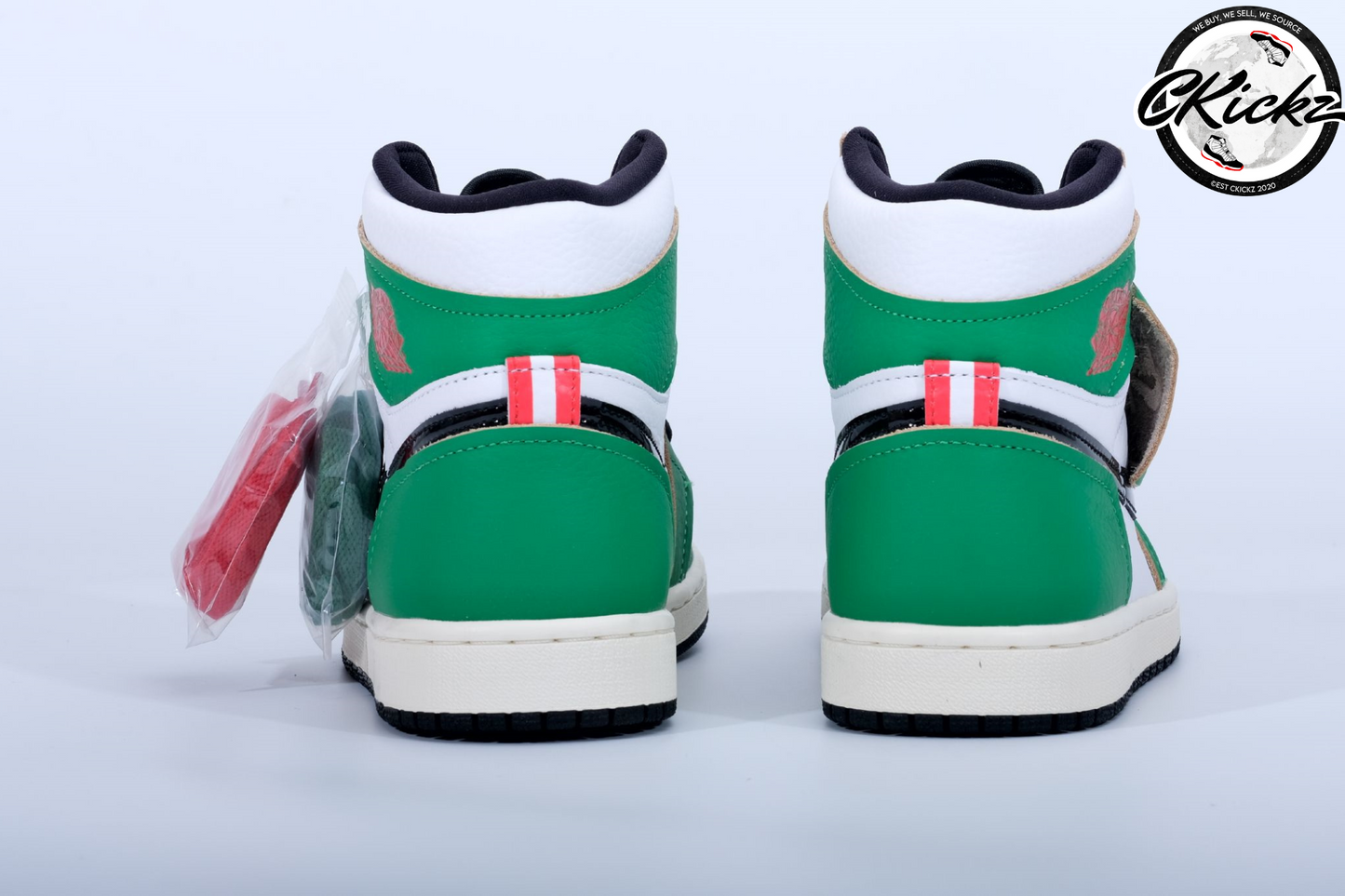 Retro High Lucky Green Trainers