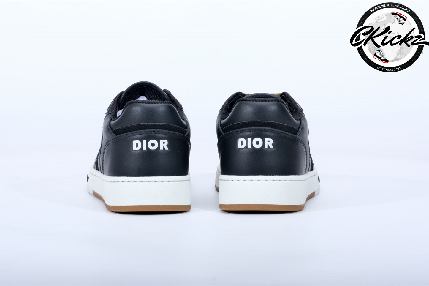 Retro Crest Mesh Low Black & Beige