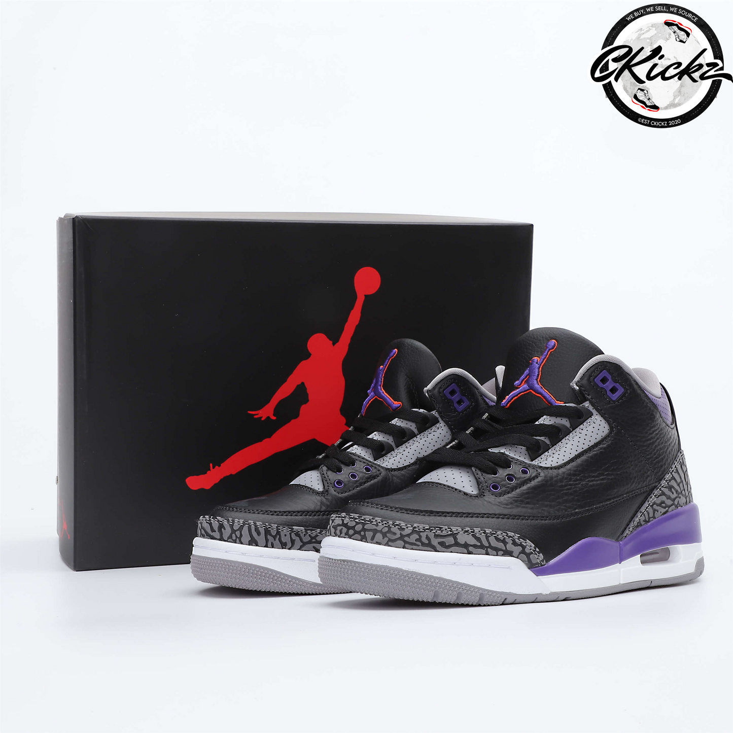 J3 Retro Black Purple