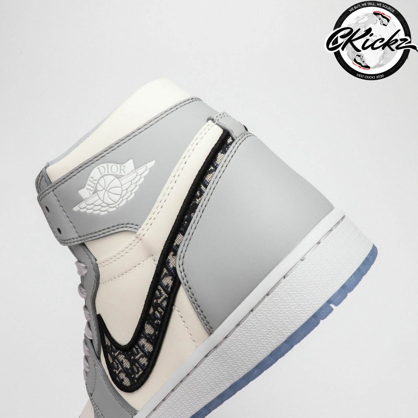 Retro Blue Transparent Trainers