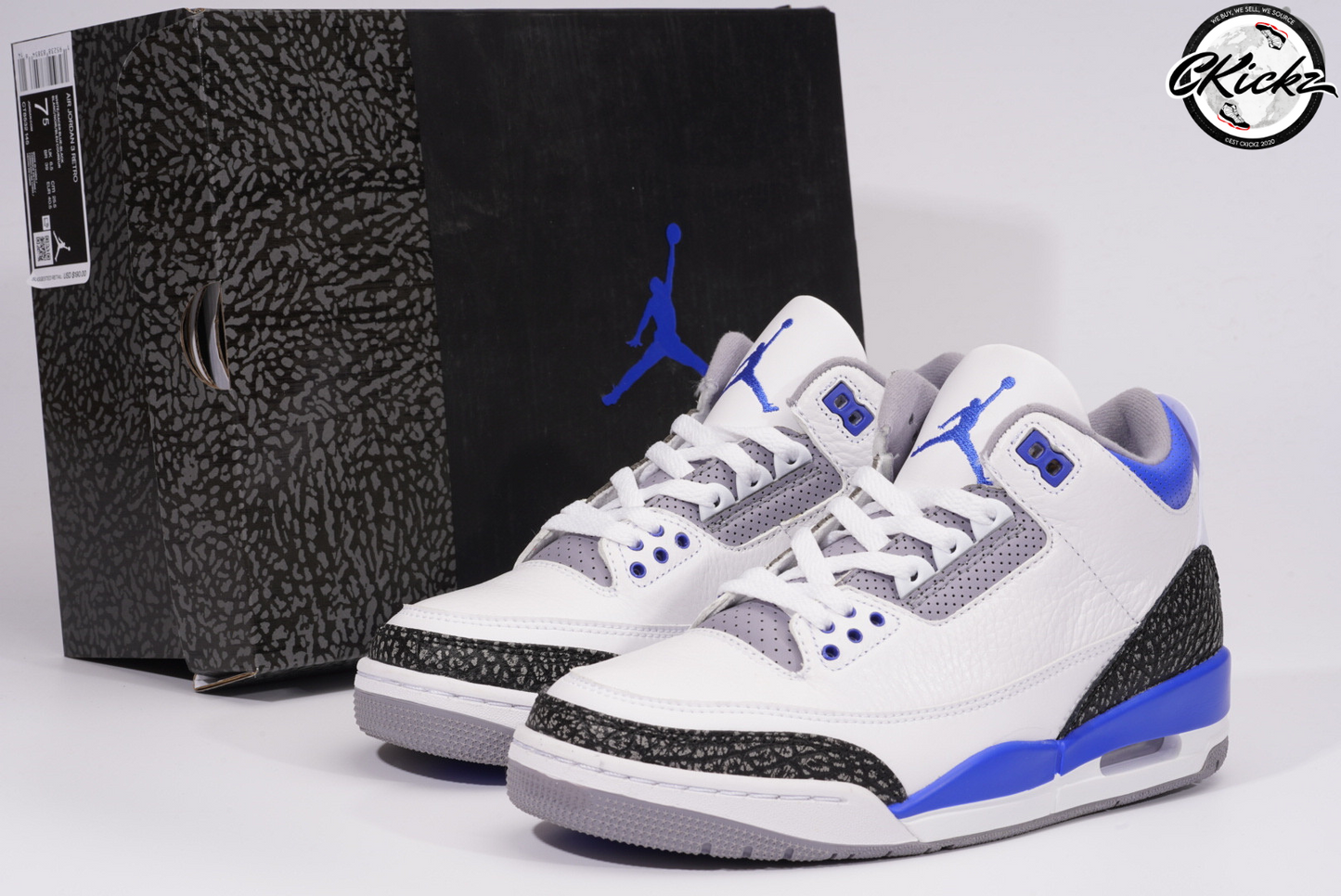 J3 Retro Racer Blue
