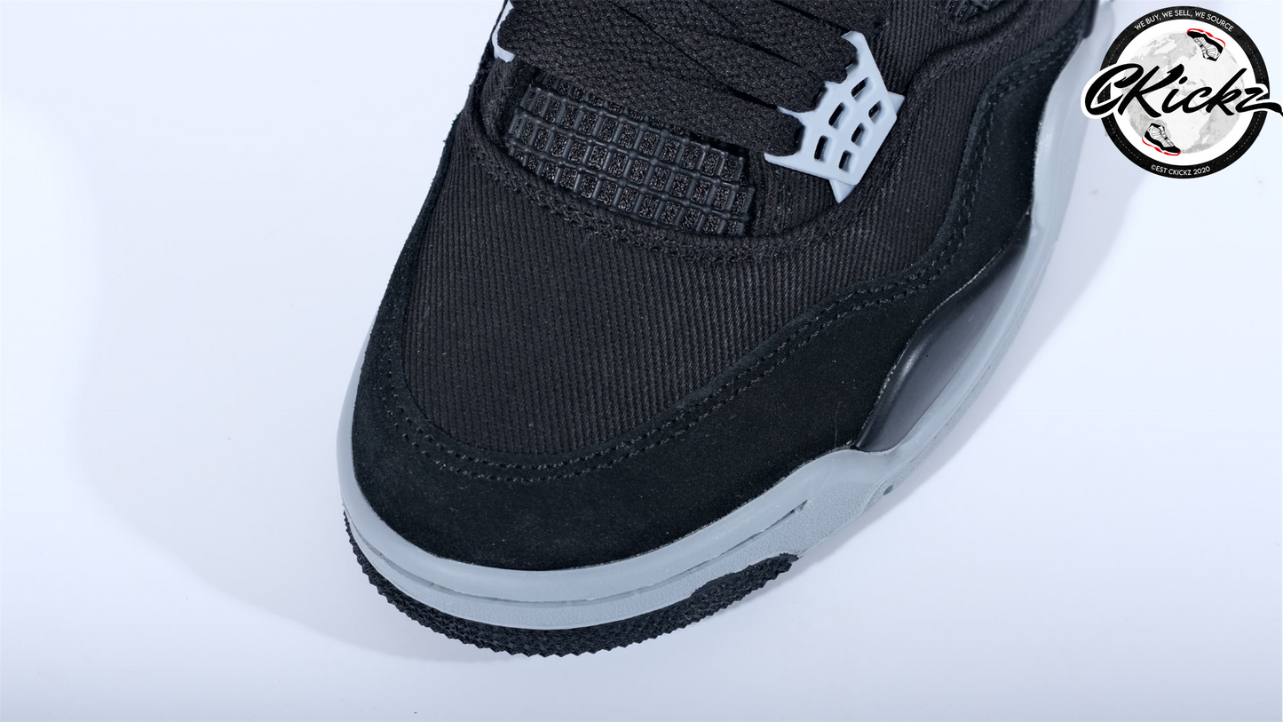 Retro Black Canvas