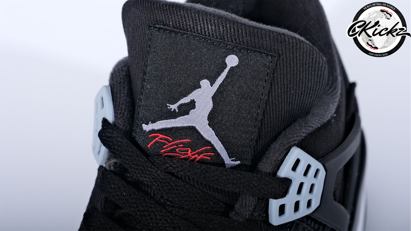 Retro Black Canvas