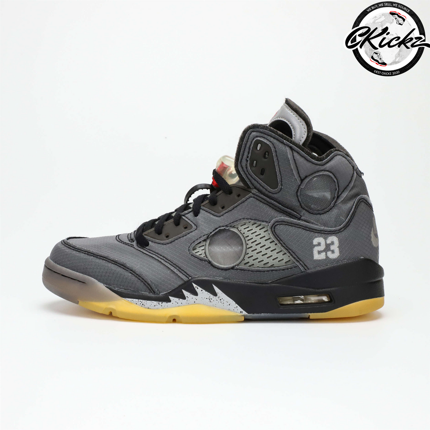 J5 Retro Off-White Black