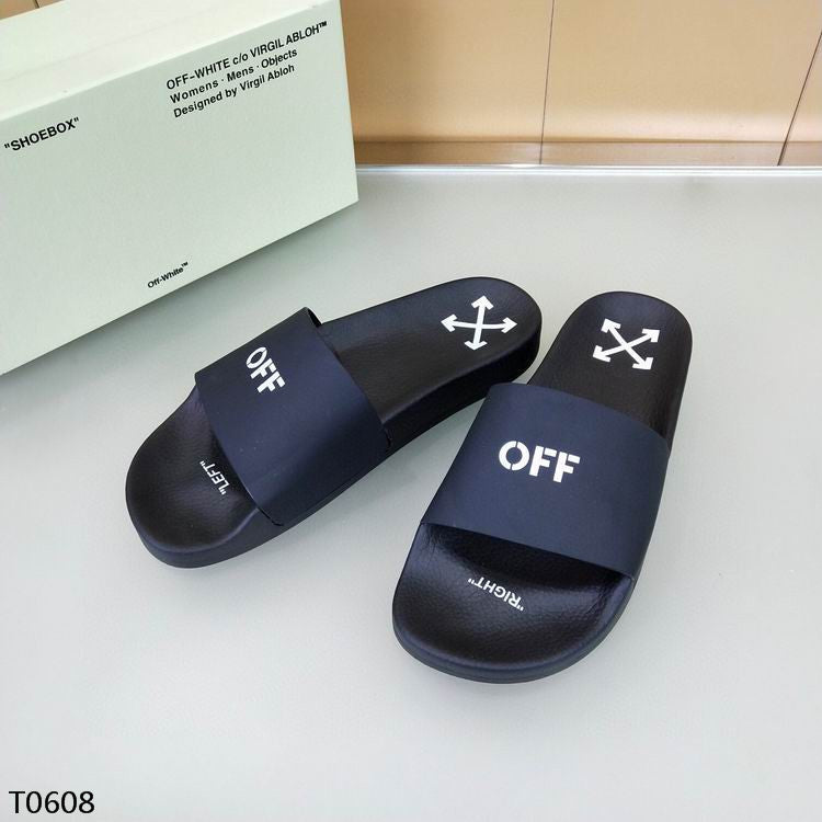 Off-White Black Slides